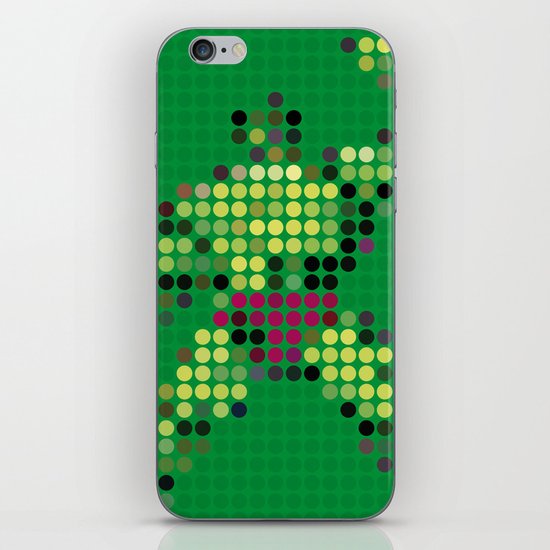 Mr Green 1 iPhone & iPod Skin