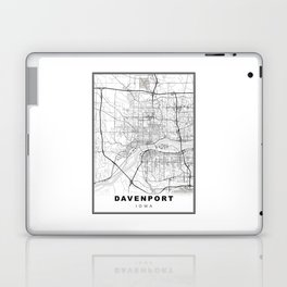 Davenport Map Laptop Skin