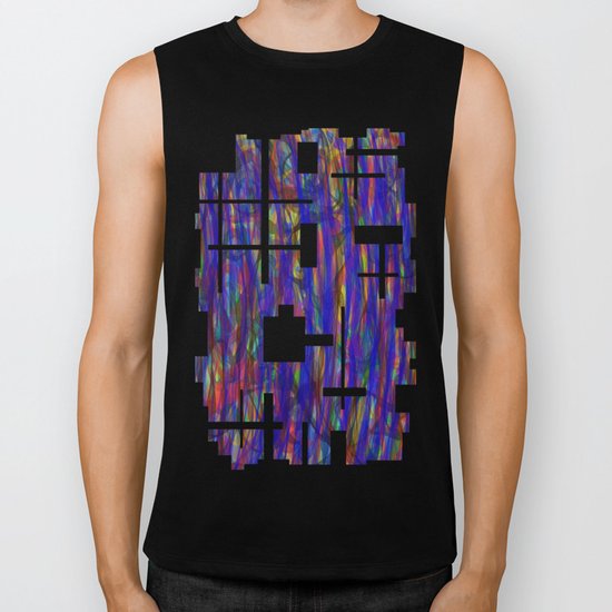 Blue Intensity Biker Tank