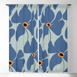 Abstract Floral Glam #3 #decor #art #society6 Blackout Curtain