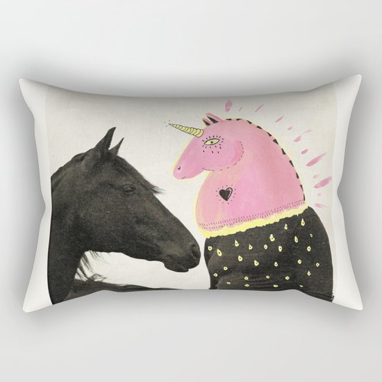 goodbye horses Rectangular Pillow