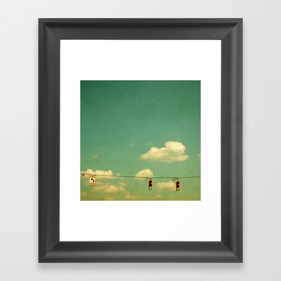 GO Framed Art Print