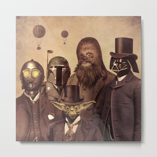 Victorian Wars - square format Metal Print