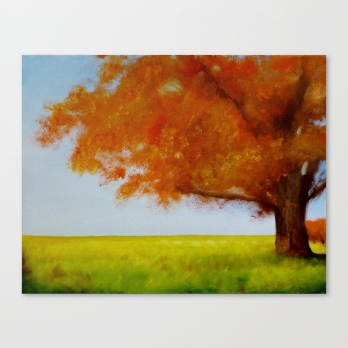 Autumn Field Canvas Print