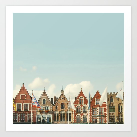 Bruges Art Print