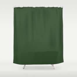 Stinging Nettle Green Shower Curtain