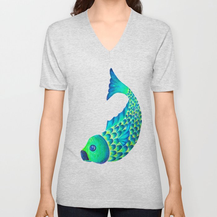 Bluefish V Neck T Shirt