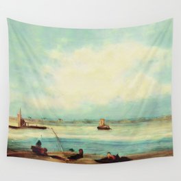 Morning Light On The Creek Wall Tapestry