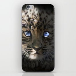 Amur Leopard Cub iPhone Skin