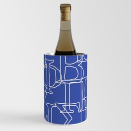 Greek Alphabet Wine Chiller