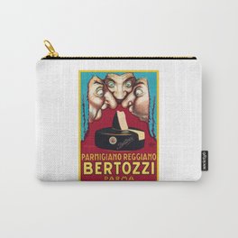 1930 Bertozzi Parma Cheese Italian Advertising Poster Carry-All Pouch | 1930Sadvertising, Italiangraphic, Vintageitalian, Vintageadvertising, Vintagecheese, Parmigianoreggiano, Italianadvertising, Publicites, Graphicdesign, Mauzan 