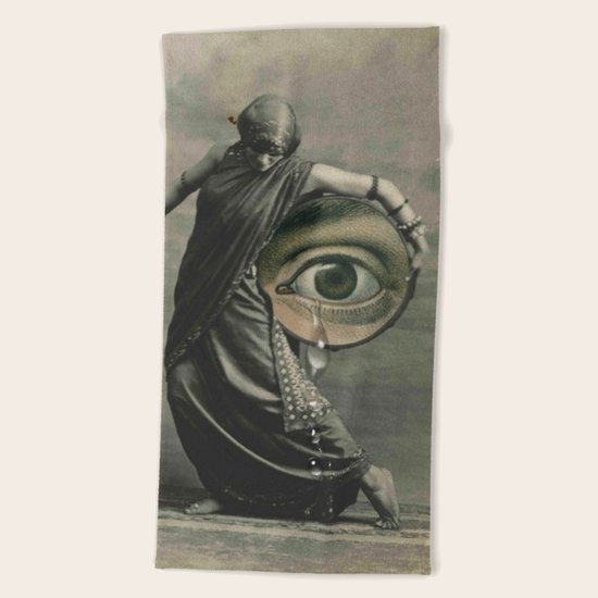 EYE CRY Beach Towel