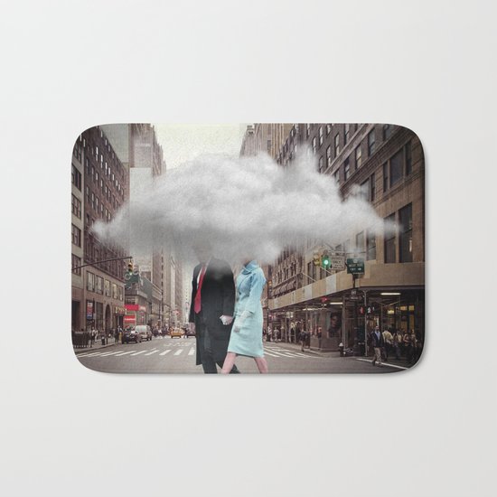 Under a Cloud Bath Mat