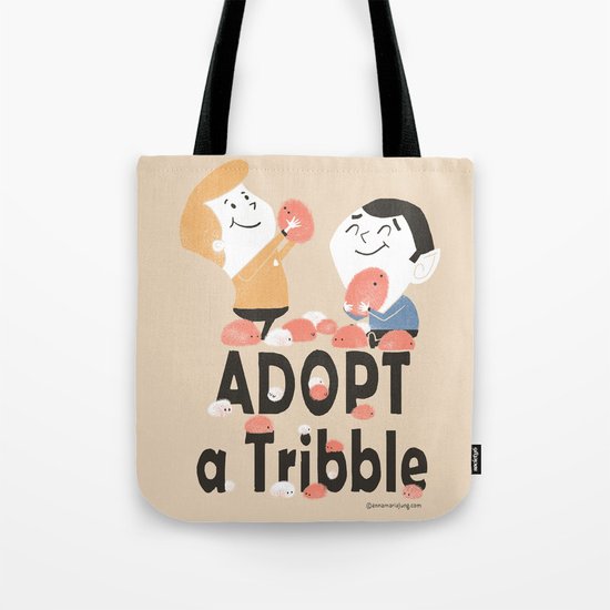 Adopt a Tribble Tote Bag