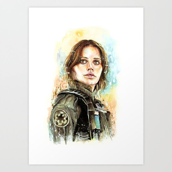 Rebel Art Print