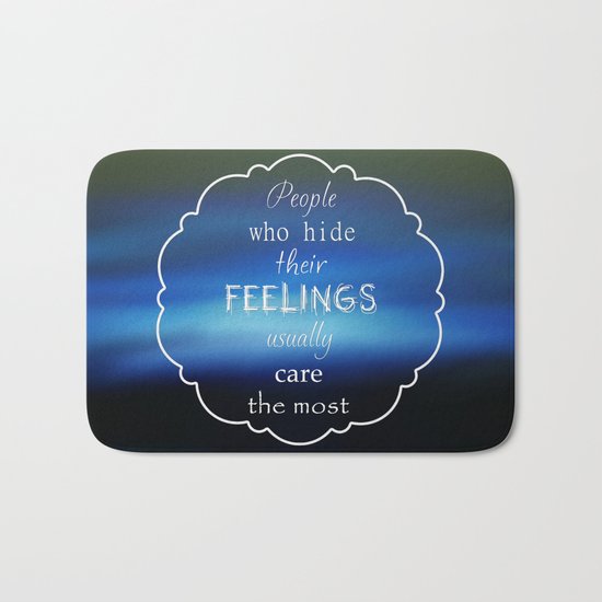Feelings Bath Mat