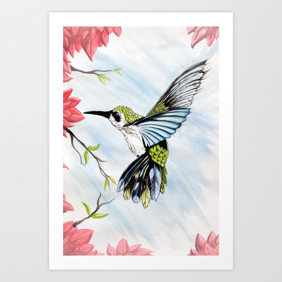 Hummingbird Art Print