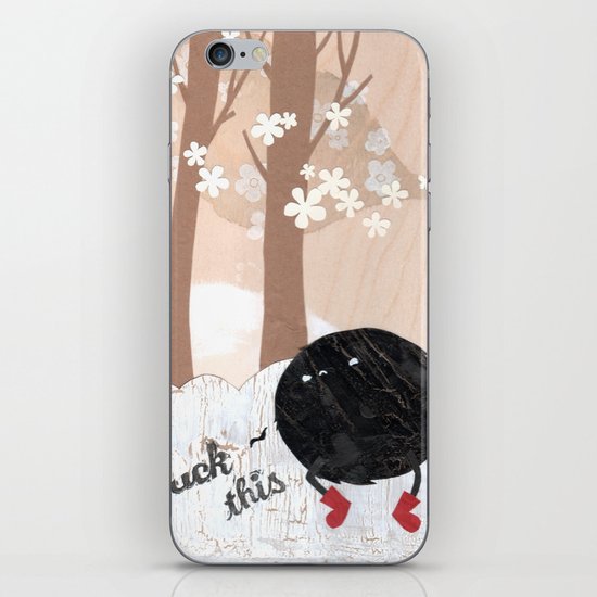 Mr. Furry Pants iPhone Skin