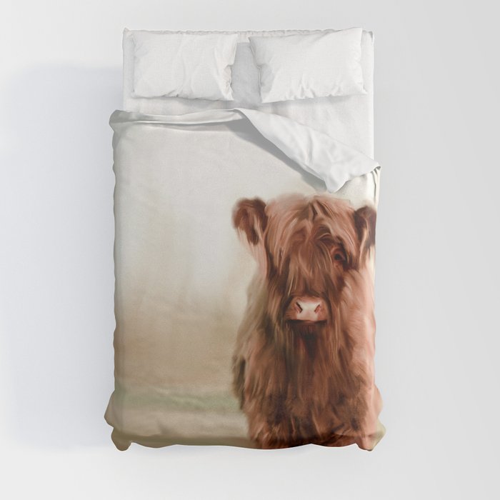 Highland Cow Duvet Cover