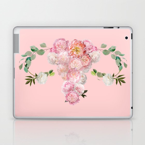 Floral Womb Laptop & iPad Skin