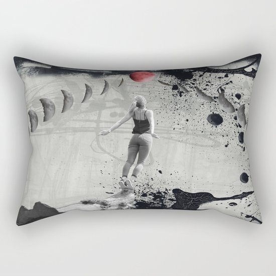 Voyage for the Moon Rectangular Pillow