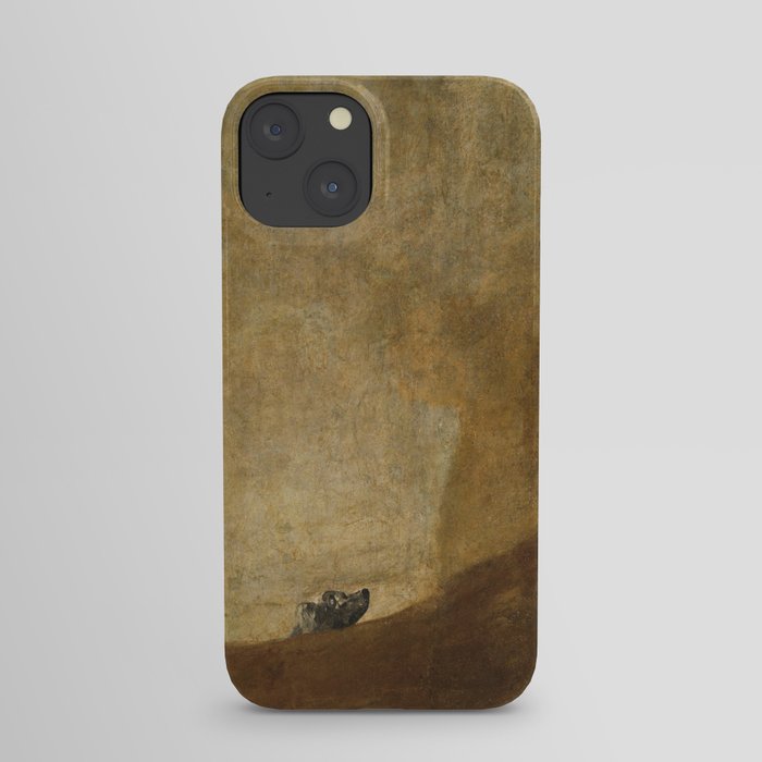 The Dog by Francisco Goya, 1823 iPhone Case