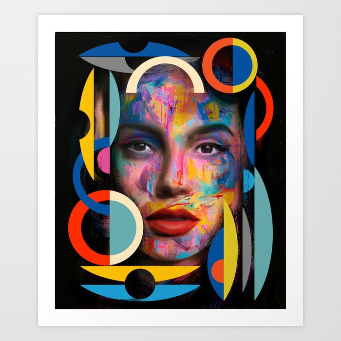 Color is the ritual Art Print