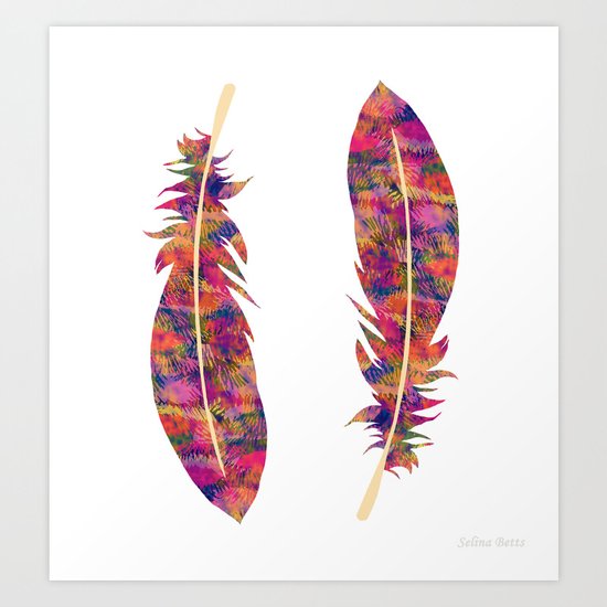 Feather II Art Print