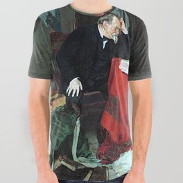 Louis Moeller The Discussion All Over Graphic Tee