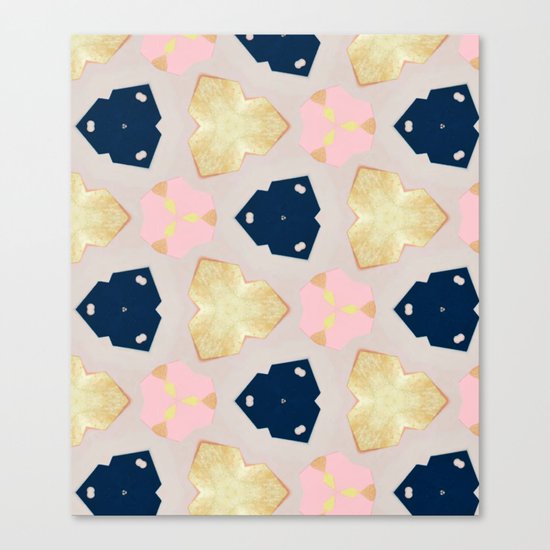 Pastel Pattern #society6 #decor #buyart Canvas Print