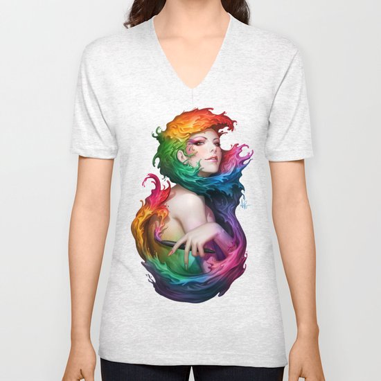 Angel of Colors Unisex V-Neck