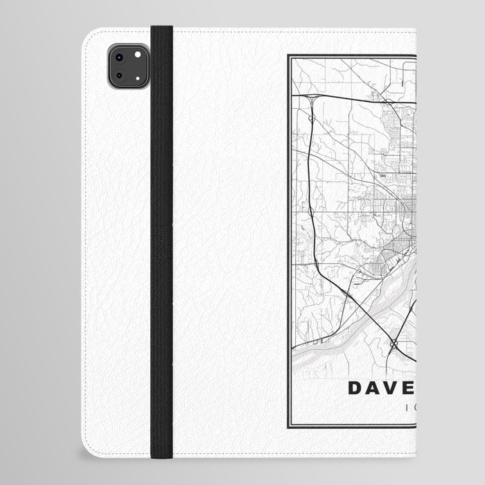 Davenport Map iPad Folio Case