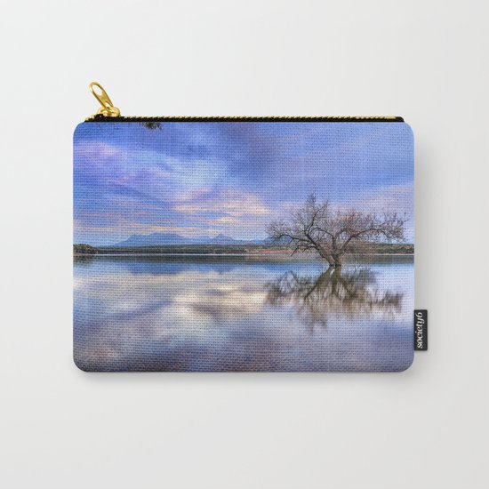 "Magic tree II" Magic reflections at the lake. Carry-All Pouch
