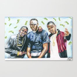 Paid In Full Canvas Print