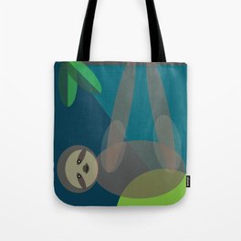 Mid Century Sloth Tote Bag