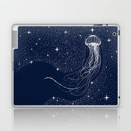 starry jellyfish Laptop Skin