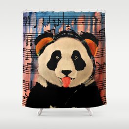 2 A.M. Sunshine Panda Shower Curtain