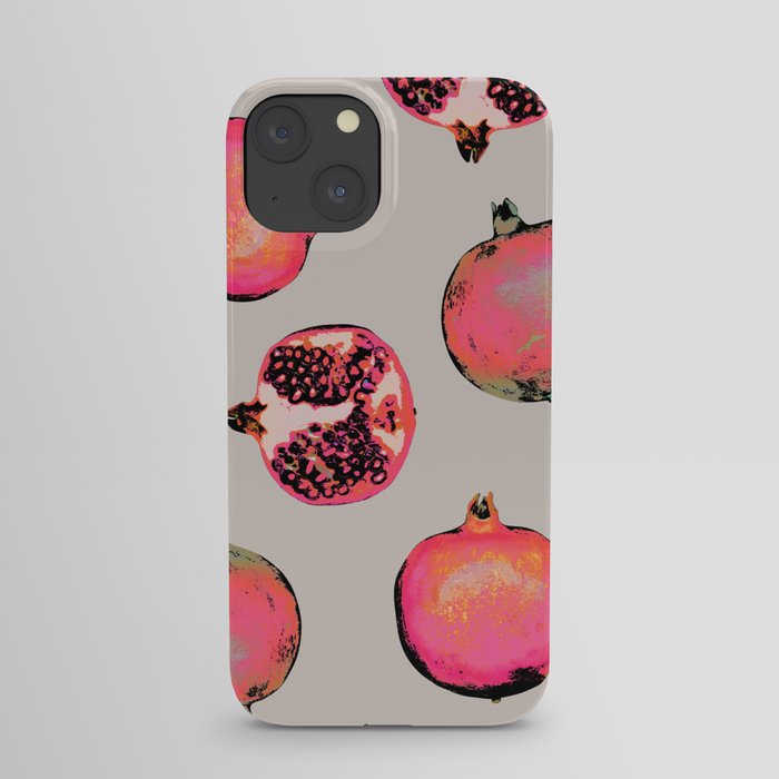 Pomegranate Pattern iPhone Case