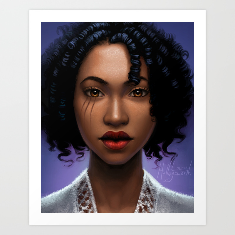 The Lunar Chronicles Princess Winter Art Print By