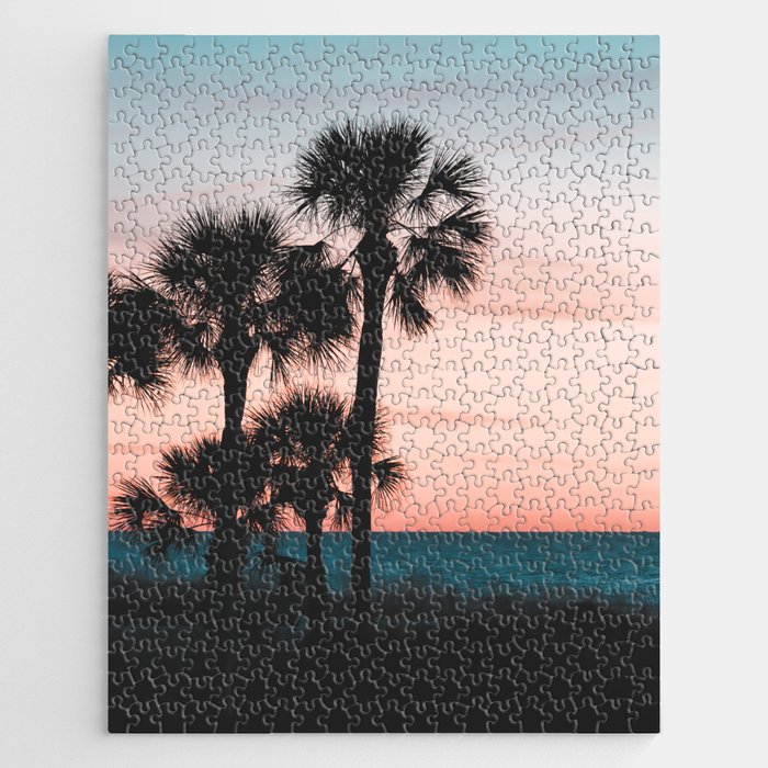 Tropical Sunset Jigsaw Puzzle