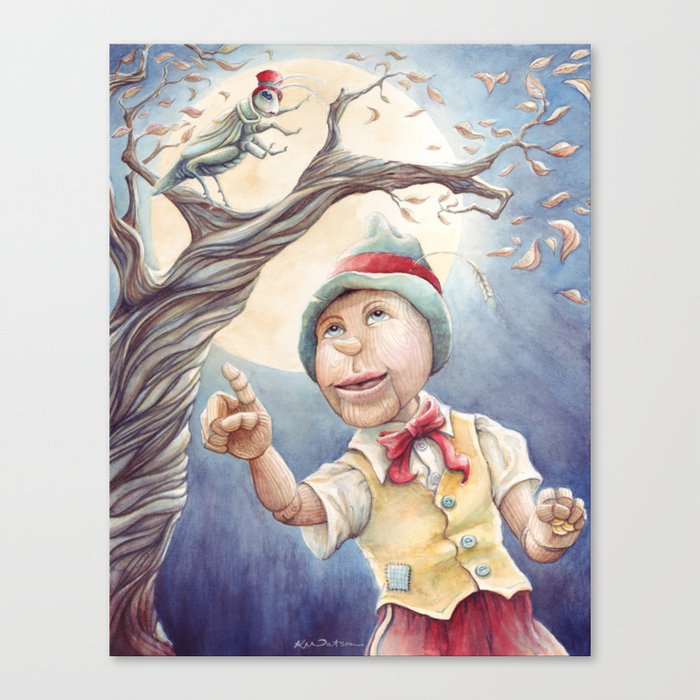 Pinocchio Canvas Print