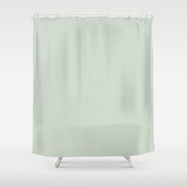 Green-White Leek Shower Curtain