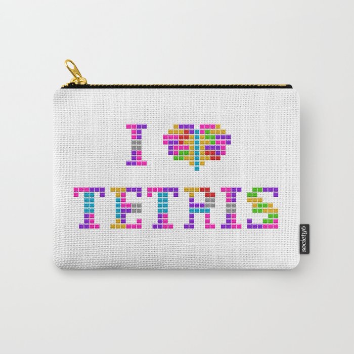 I <3 Tetris Carry-All Pouch