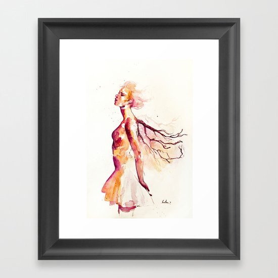 comes light Framed Art Print