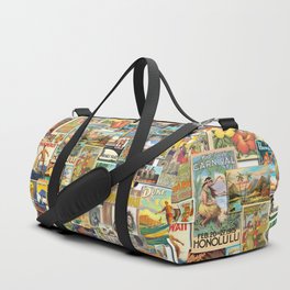 Vintage Hawaii Duffle Bag