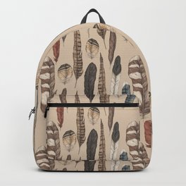 Feathers Backpack | Painting, Raven, Chart, Scientific, Feathers, Bird, Bluejay, Nature, Botanical, Duck 