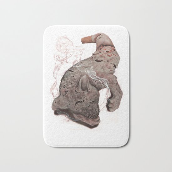 Smoke Bath Mat