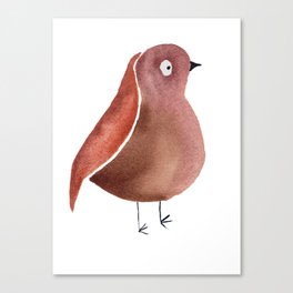 Anxiety Bird Canvas Print