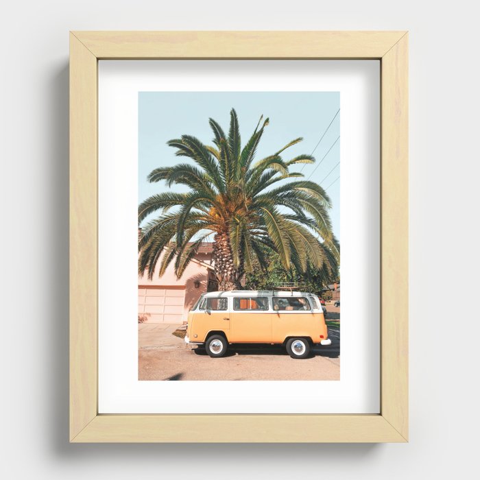 San Diego Recessed Framed Print