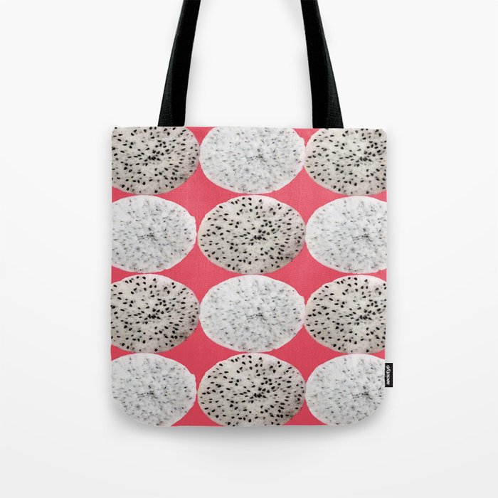 DragonFruit fruit pattern art Tote Bag